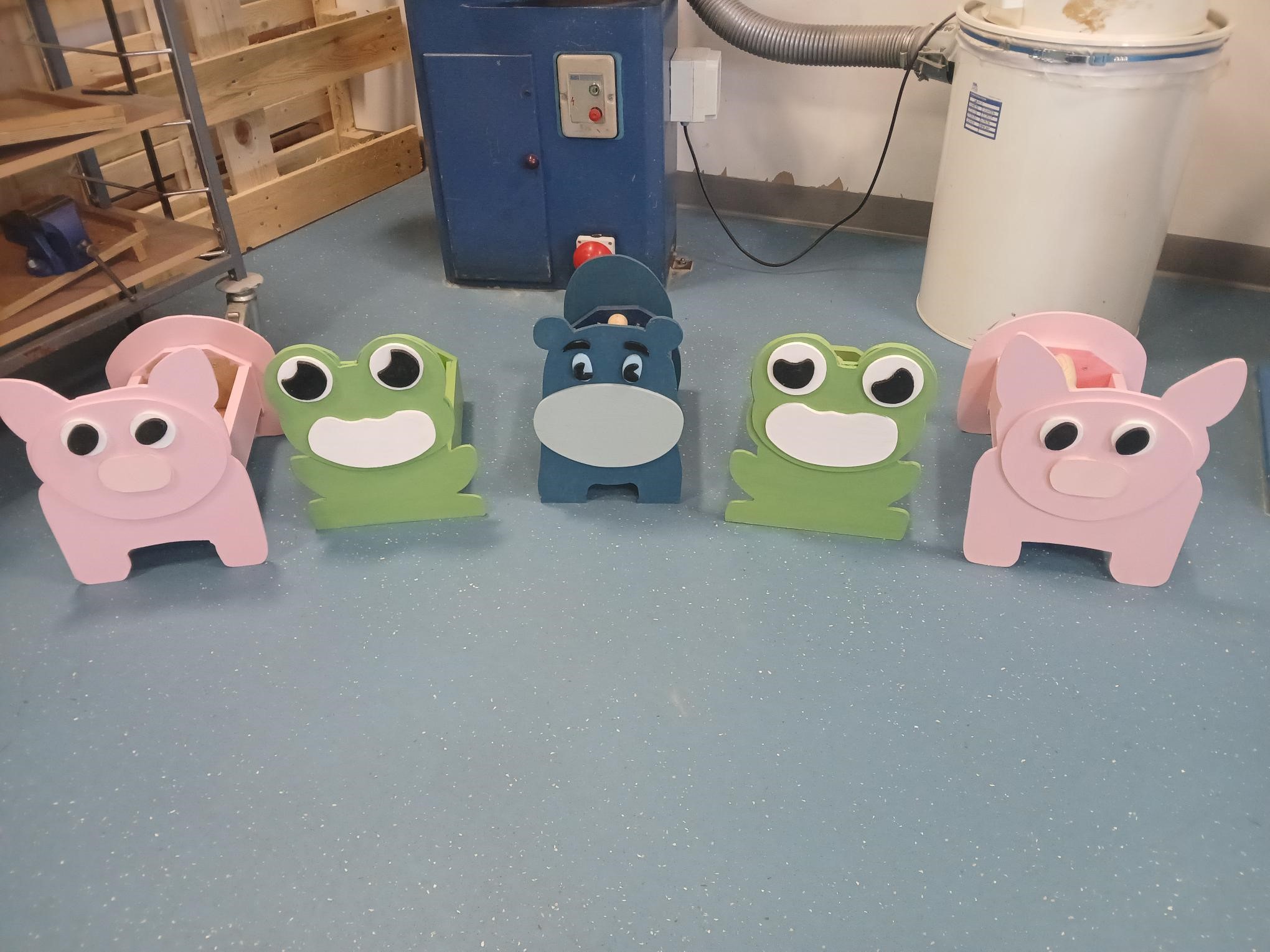 Wee animal boxes Design1
